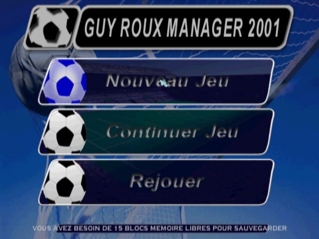 Alex Ferguson's Player Manager 2002 screenshot 5 for Playstation